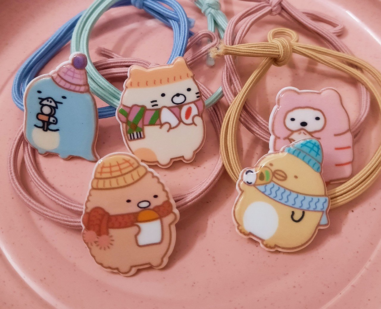 DÂY CỘT TÓC CƠM NẮM CUTE