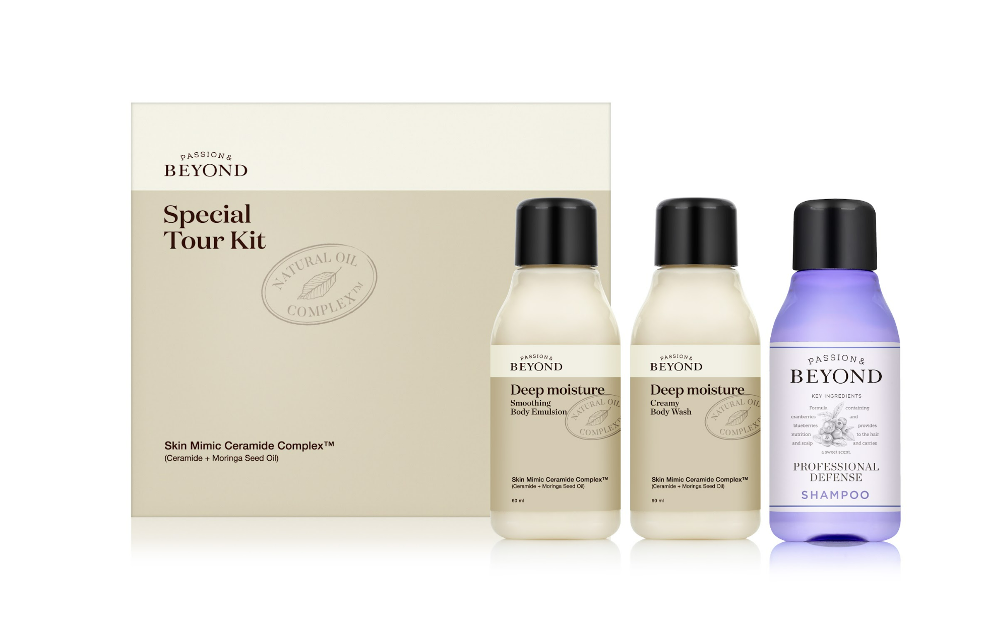[Phiên bản trải nghiệm] Bộ 3 Sản phẩm dưỡng da Beyond Travel Kit