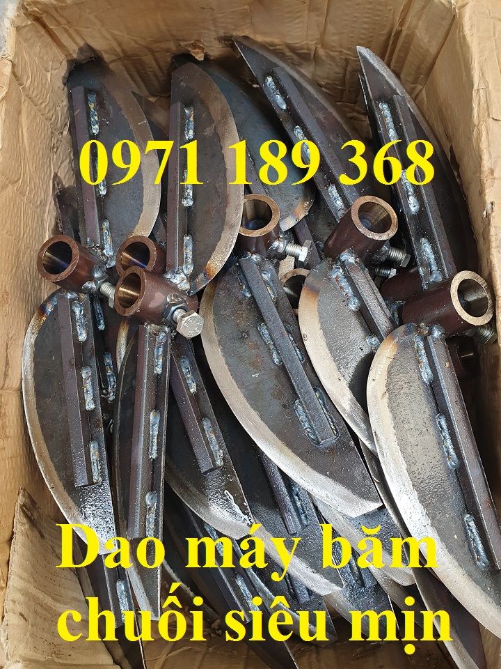 Lưỡi dao gắn máy băm chuối mịn