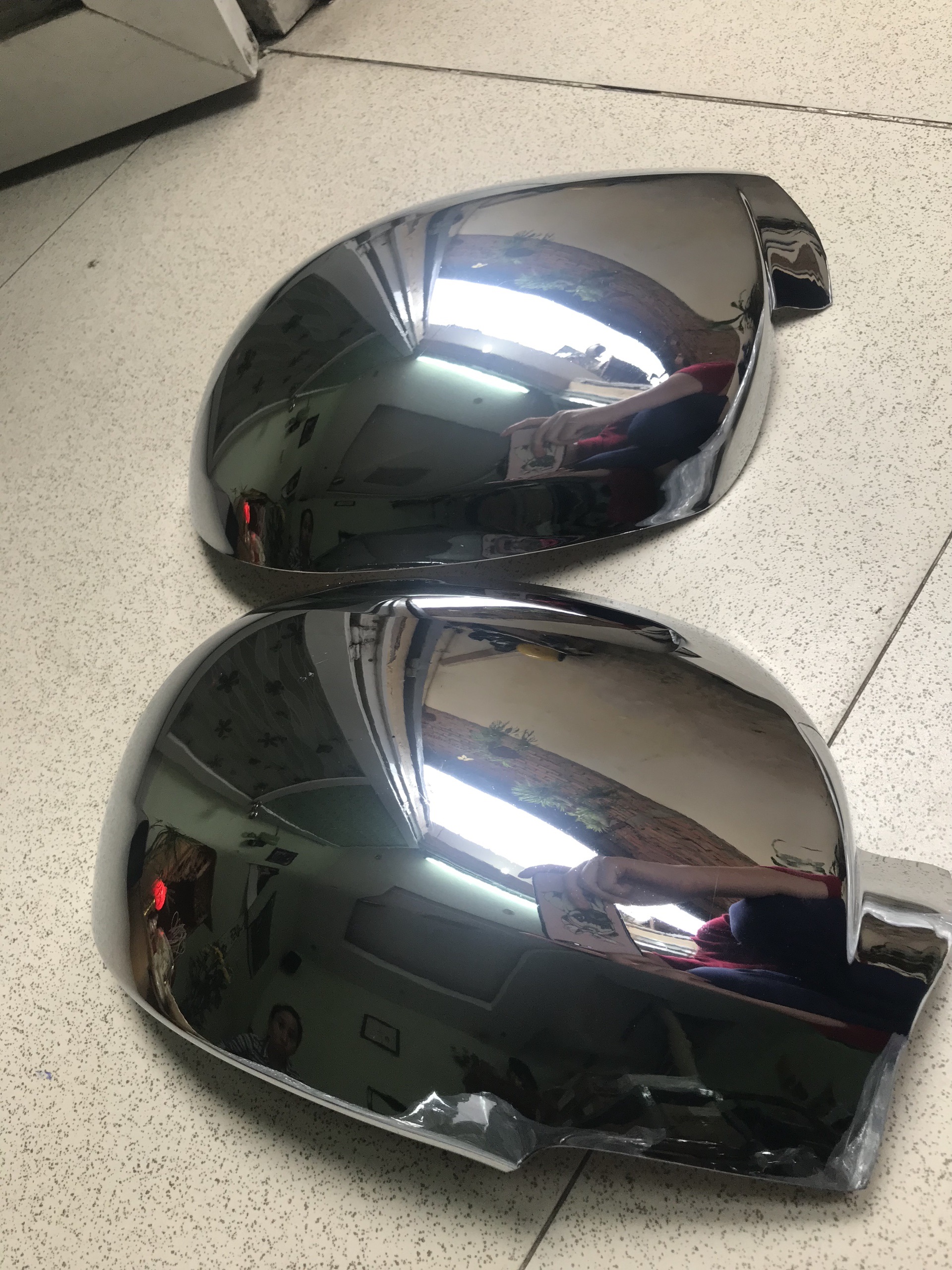 Bộ ốp gương chiếu hậu xe Hyundai Getz 2008-2010