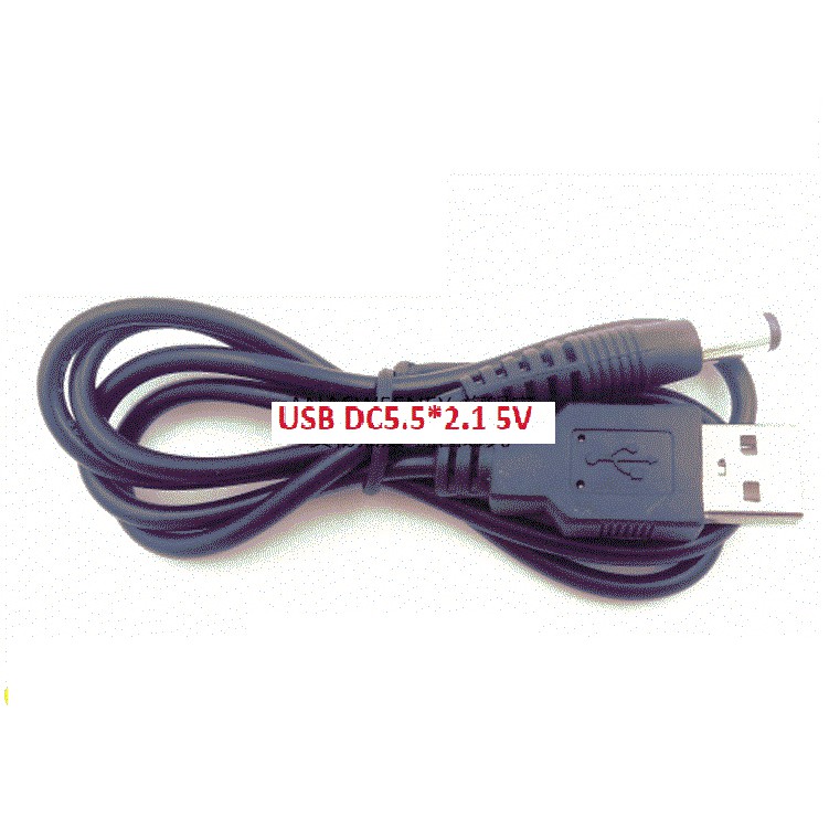 Dây cáp sạc dc 5.5x2.1 chế loa