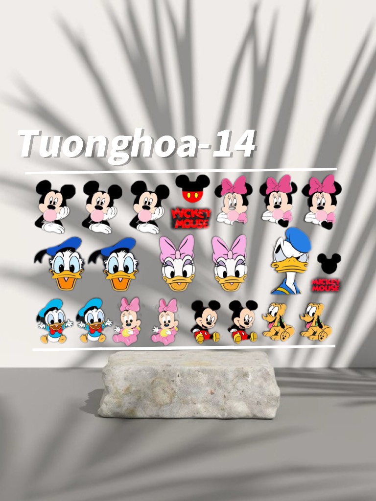 STICKER DÁN MÓNG VỊT DONAL