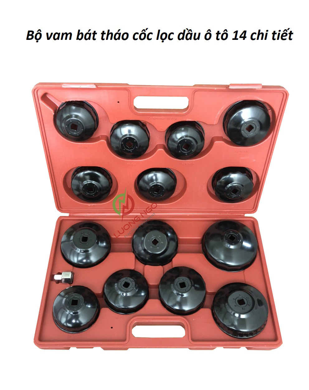 Bộ  vam tháo lọc dầu - cảo lọc nhớt 14 chi tiết cao cấp