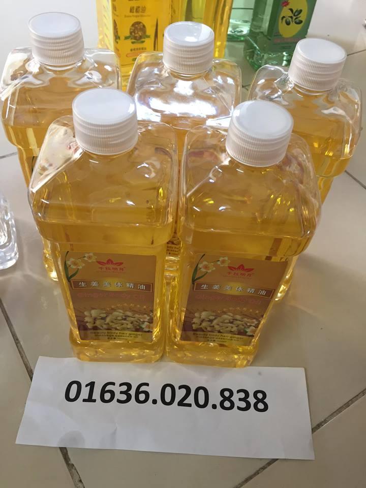 Tinh dầu massage body chai nhỏ 550ml