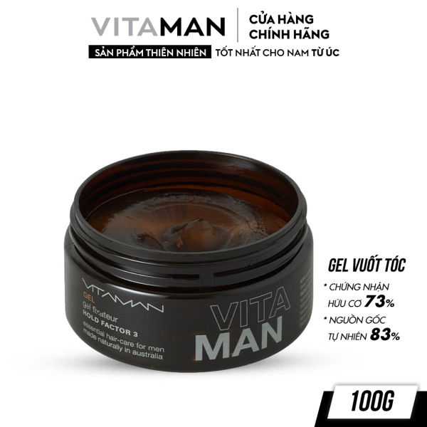 Gel Vuốt Tóc Dành Cho Nam Vitaman Gel 100g giá rẻ
