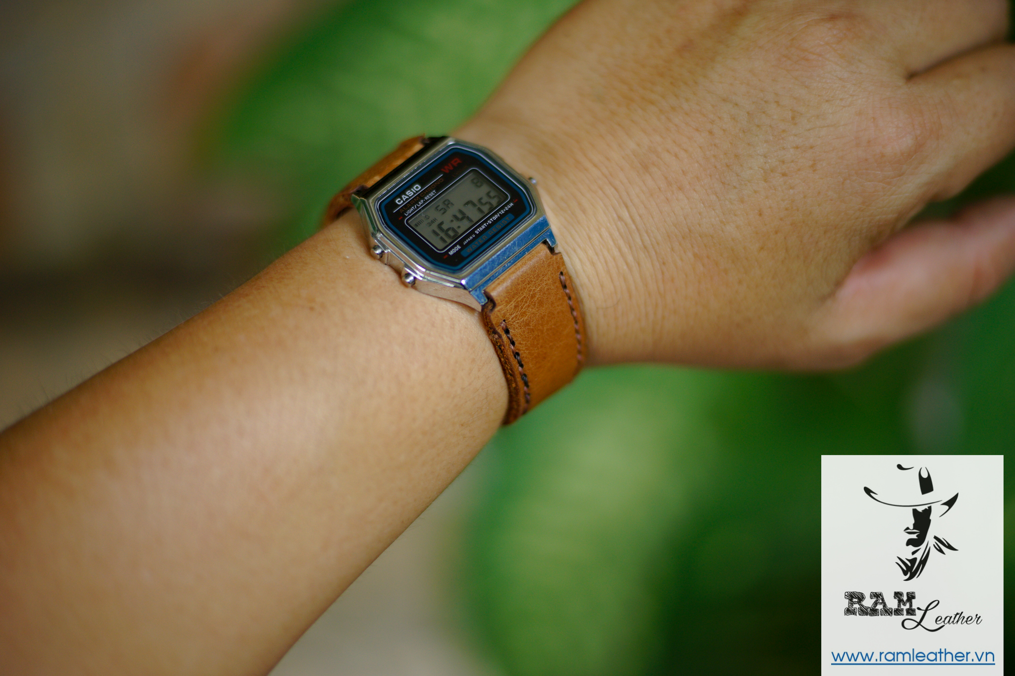 WATCH STRAPS DOUBLE COW LEATHER REAL