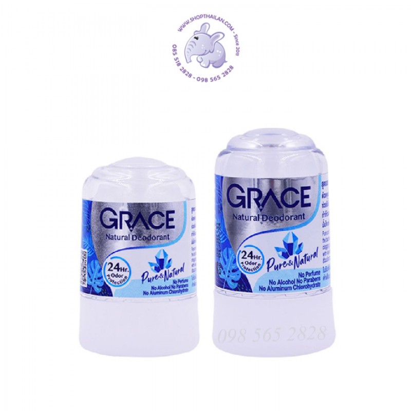 Lăn Khử Mùi Đá Khoáng Grace Thái Lan 70g
