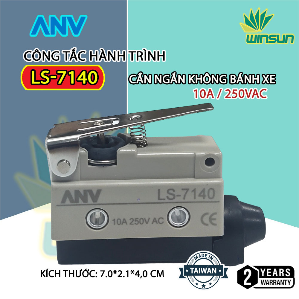 Công tắc hành trình anv ls-7140 250vac-10a winsun