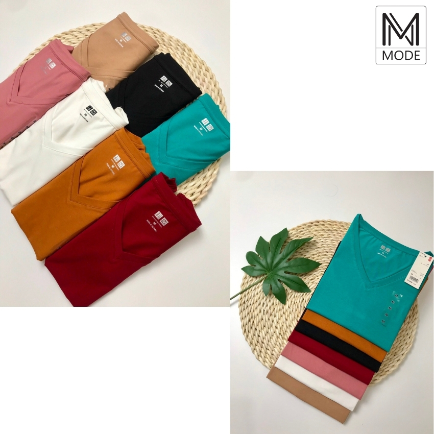 Áo Thun Cotton Basic Cá Tính - Thời Trang Ngọc Mode - Áo Chất Cotton