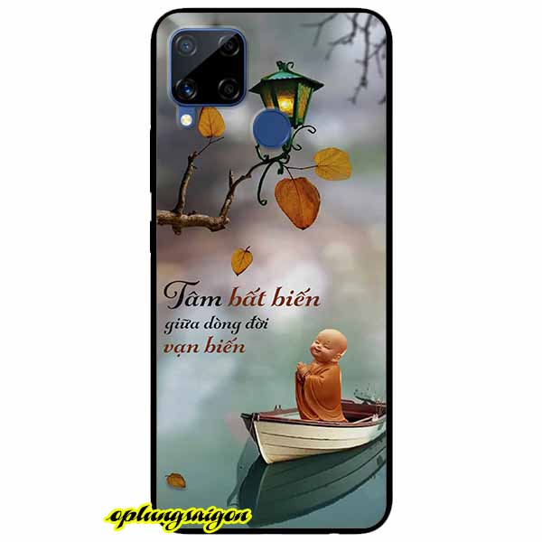 Ốp lưng dành cho realme c15 - tâm chú tiểu thuyền