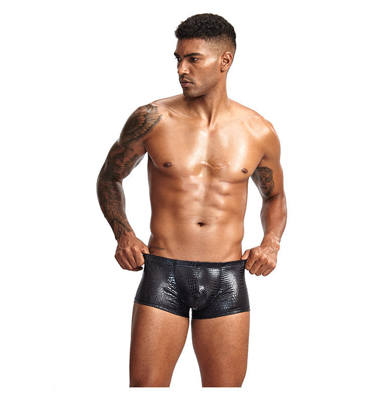 QUẦN LÓT NAM BOXER DA RẮN ĐỘC LẠ - BX3