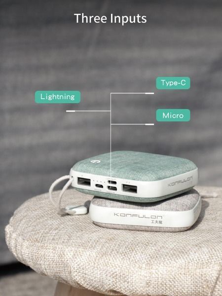Pin sạc dự phòng 10000mAh Konfulon A8