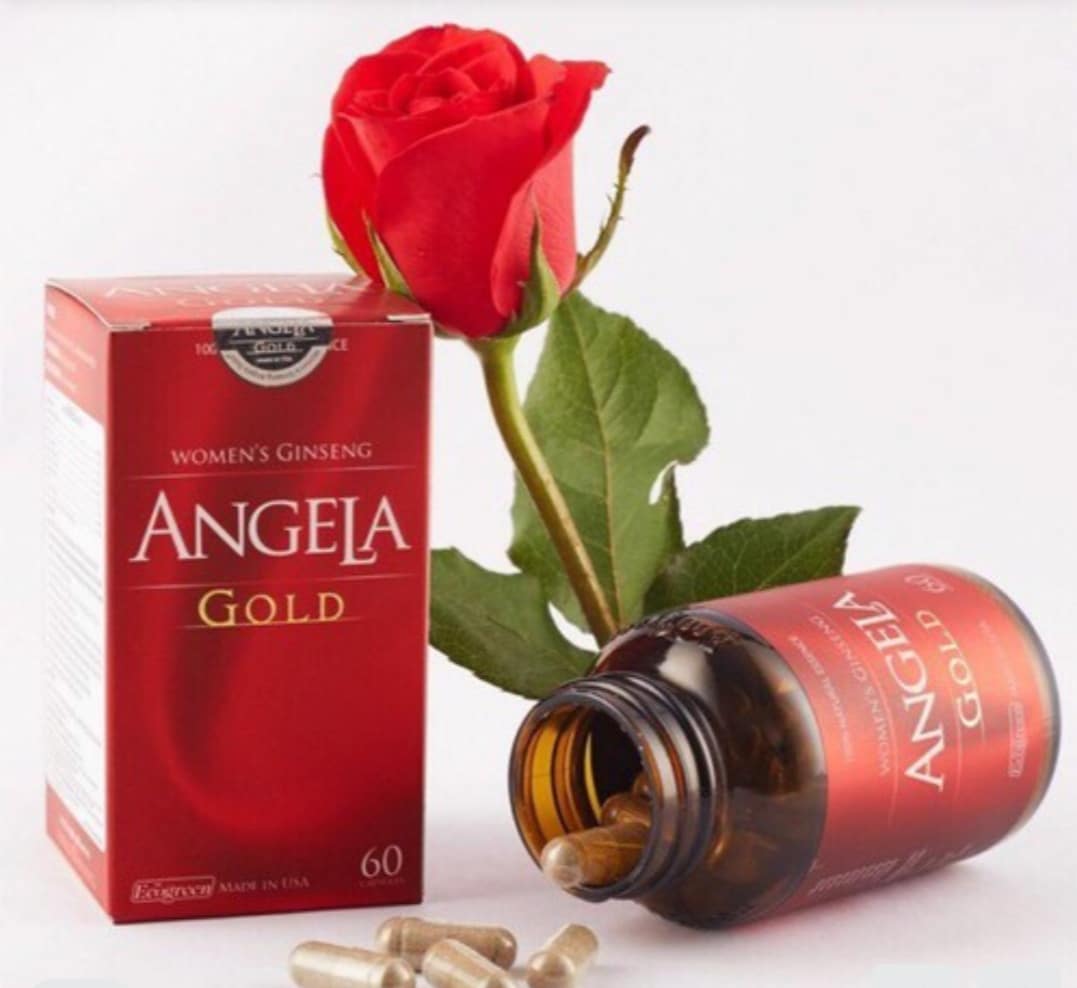 Viên Sâm Angela Gold Ecogreen 60 Viên - Tăng Cường Sắc Đẹp, Sinh Lý Nữ