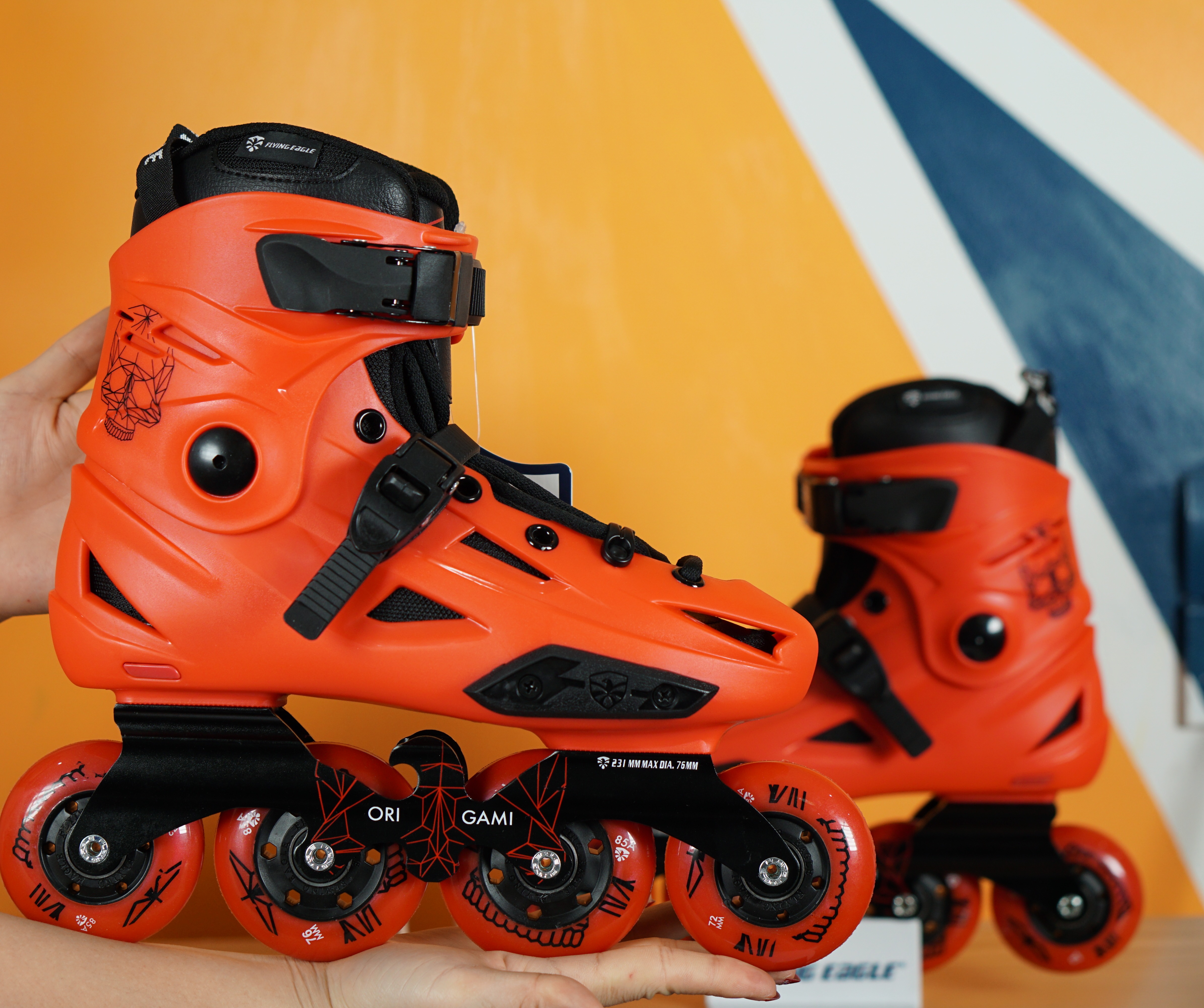 Giày Patin người lớn ưu đãi Flying Eagle F3S Tặng phụ kiện