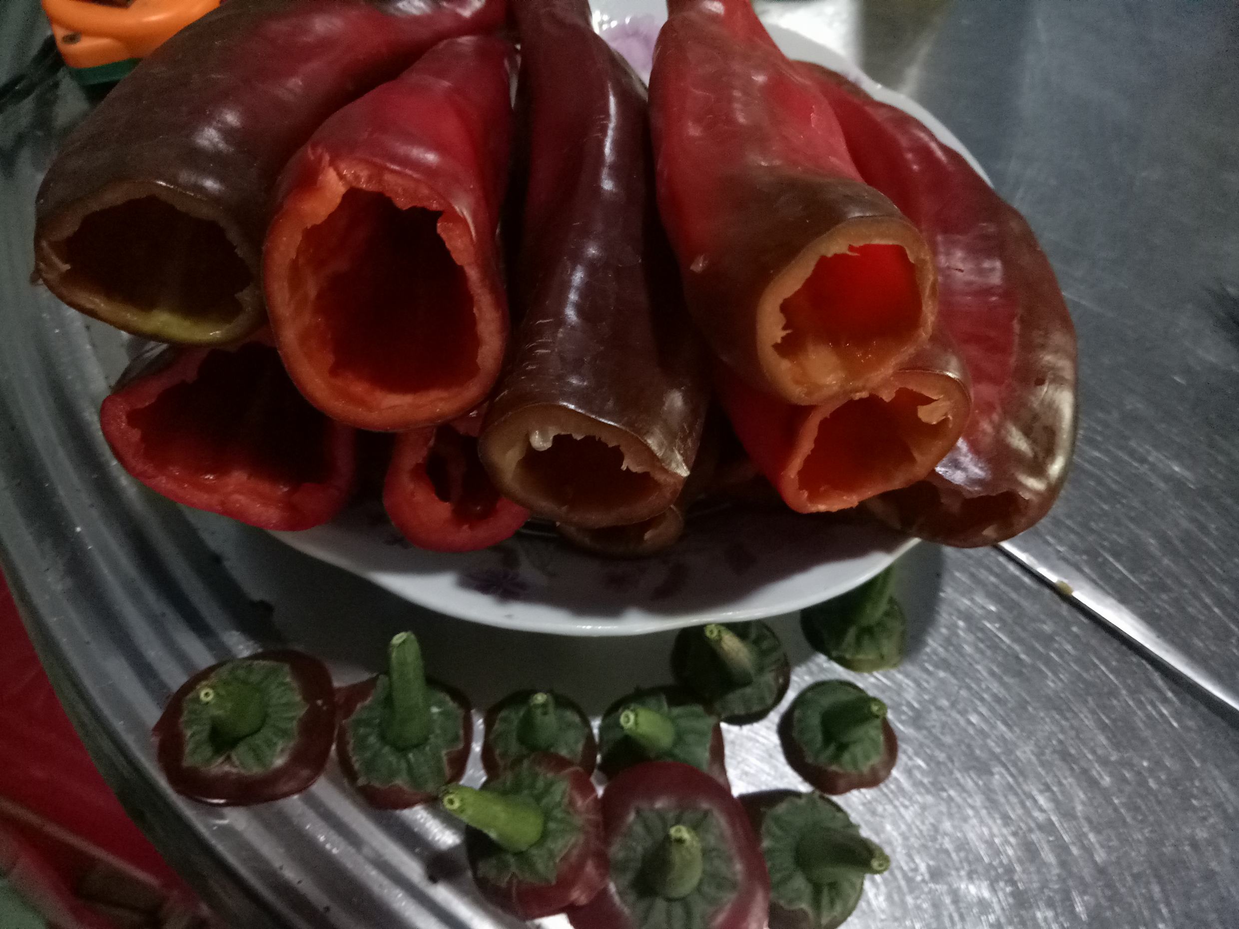 Combo 50 hạt ớt sừng bò (sừng trâu) khổng lồ