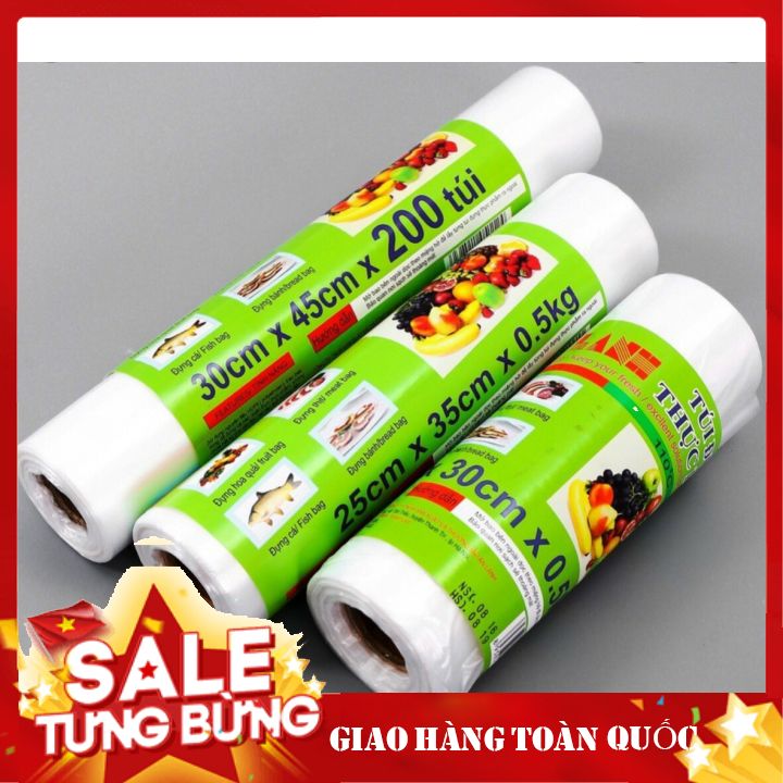 Túi D ựng Thực Phẩm Kích Thước 30 cm, 25 cm, 20 cm