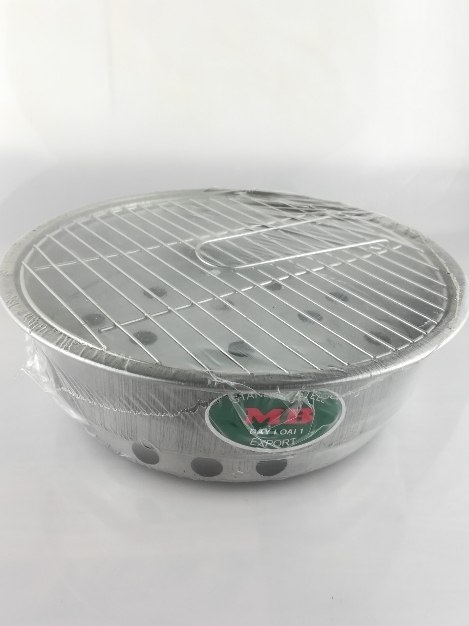 Lò Nướng Than Inox Tròn -30cm