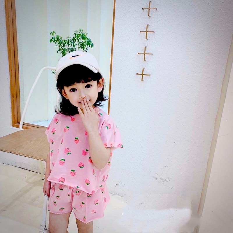 Sét bộ mặc nhà cánh dơi siêu cưng cho bé 9-28kg