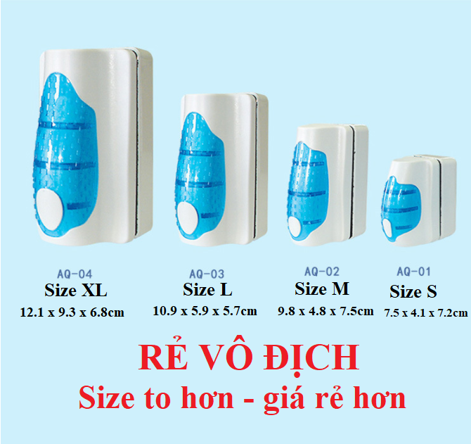 Nam châm hít chà hồ cá - vệ sinh hồ cá size to L