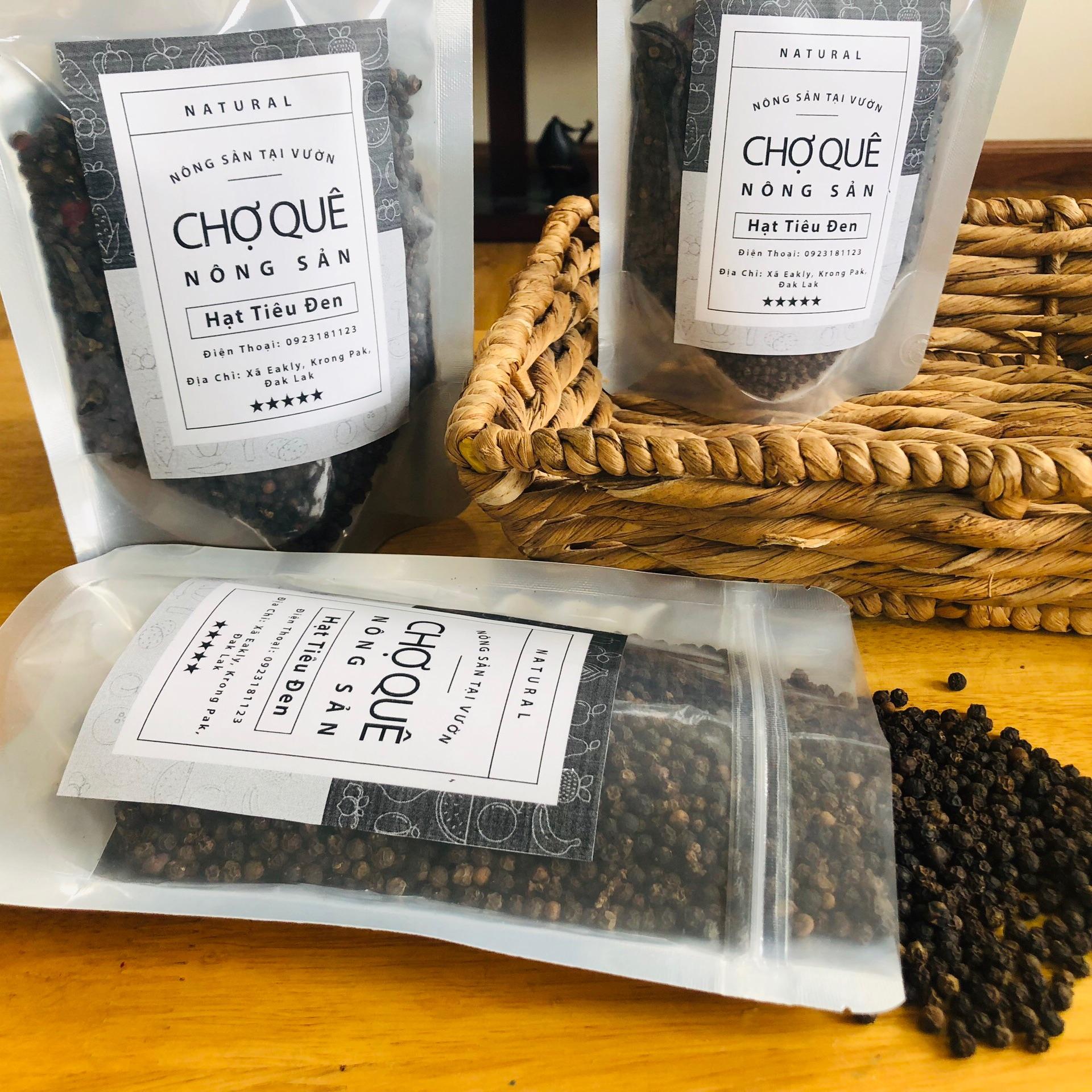 [HCM]Hạt Tiêu Đen - 100% Nguyên Chất Nhà Trồng 500g