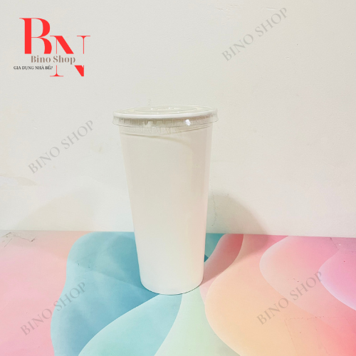 Ly Giấy Trà Sữa 550ml - 10 Cái