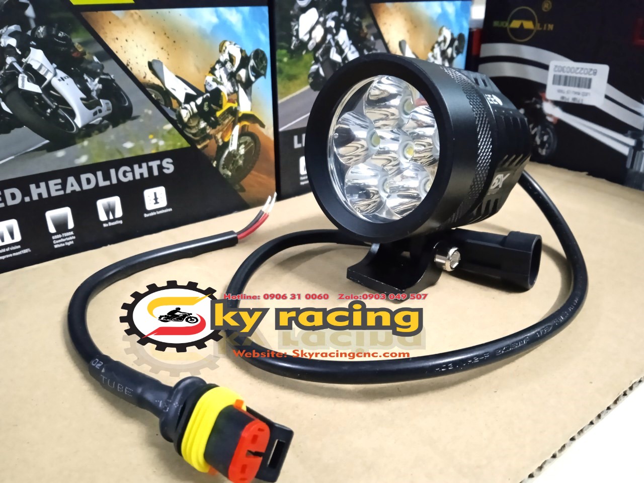 Đèn Led pha trợ sáng L6X