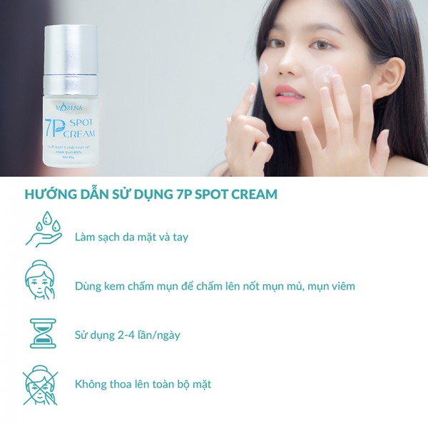 Kem chấm mụn 7P Spot Cream Huyền Phi