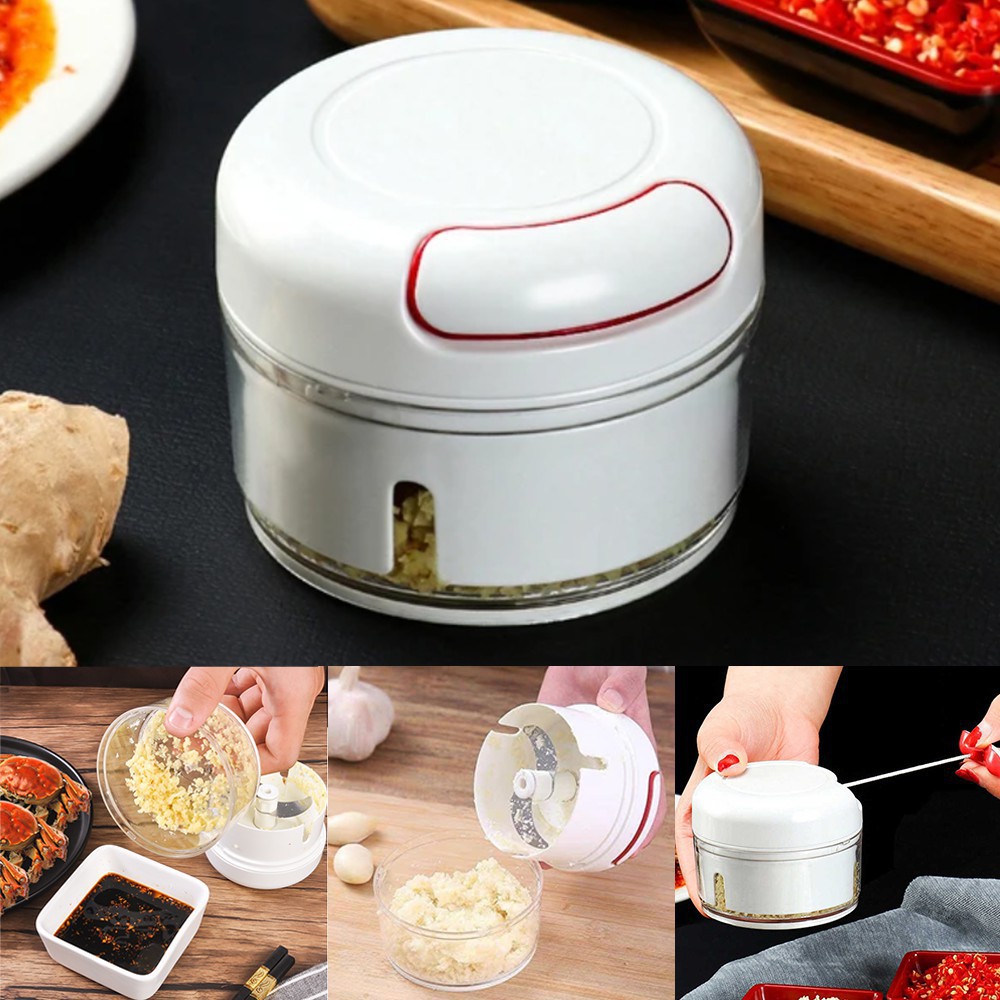 Dụng cụ xay tỏi ớt cầm tay Chopper