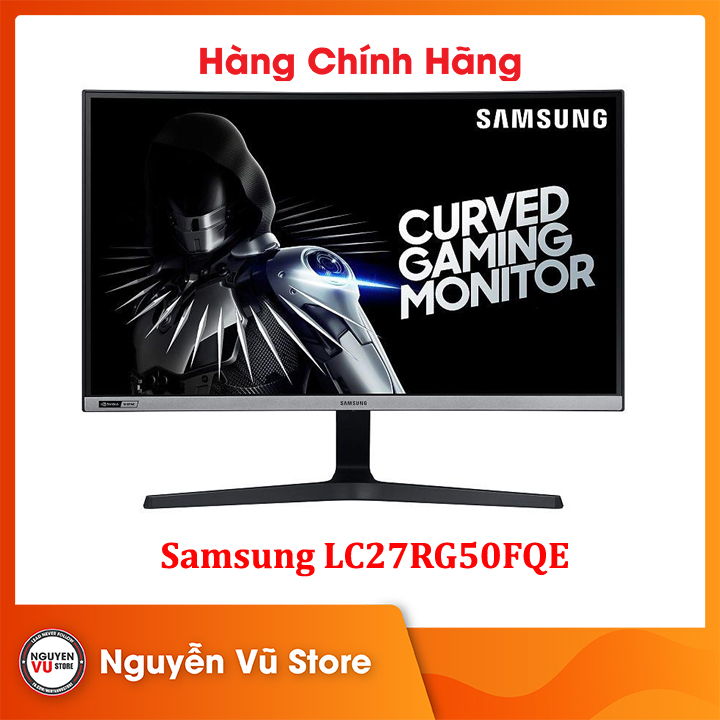 Màn Hình Cong Gaming Samsung LC27RG50FQE 27 inch 1500R Curved Screen Full HD (1920 x 1080) 4ms 240Hz G-sync VA - Hàng Chính Hãng