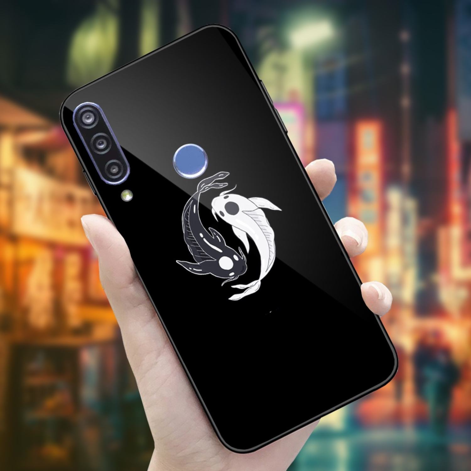 Ốp Lưng Vsmart Joy 3 Mặt kính cường cao cấp, thiết kế độc quyền, Sáng bóng