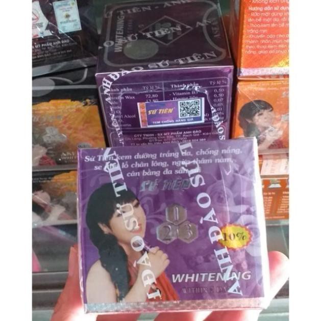 Kem sứ tiên tím hoa anh đào