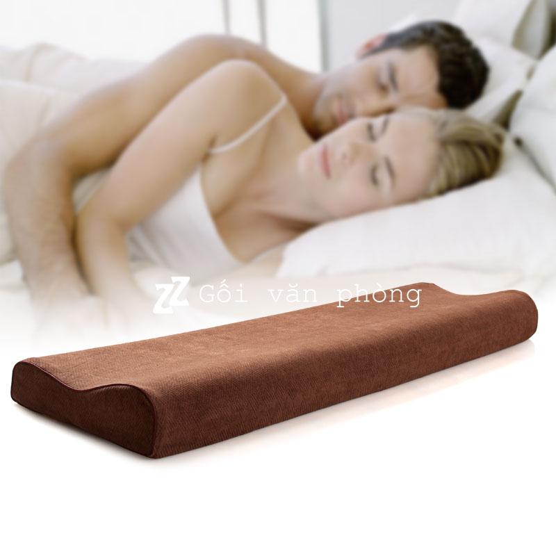 Gối ngủ đôi cao su non dài 1m2 full giường ZURI PILLOW GDH-05