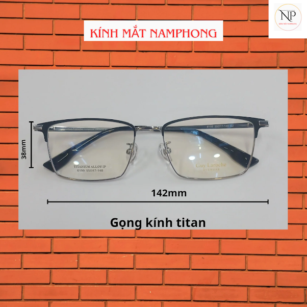 Gọng kính  Titanium Guy Laroche
