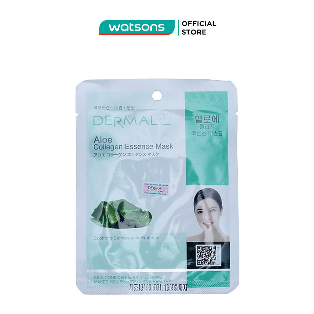 Mặt nạ dermal tinh chất collagen với chiết xuất lô hội 23g
