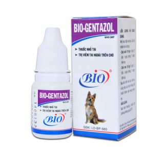 Nước Nhỏ Tai Cho Chó Mèo Bio-Gentazol 10ml thumbnail