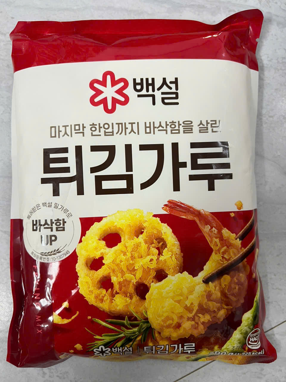 Bột Chiên Tôm Beksul Hàn Quốc 500G - 튀김가루