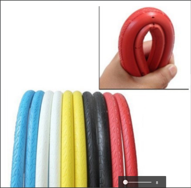 Lốp xe đạp đặc không săm 700x23c màu đen