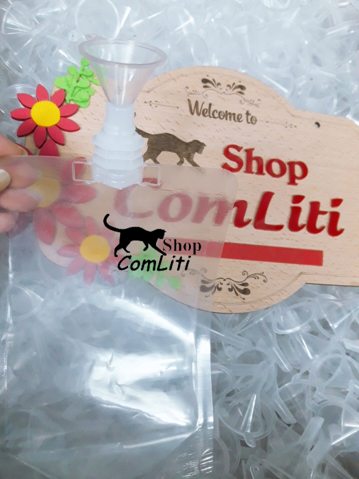 Túi chiết mỹ phẩm du lịch 30ml-500ml túi chiết dầu gội túi nắp vặn