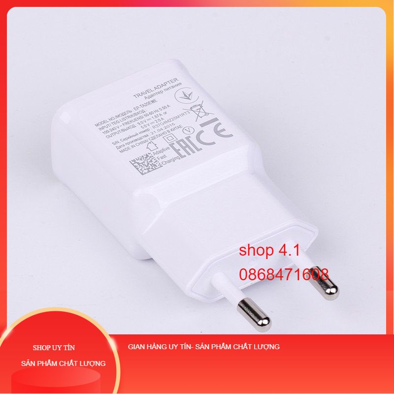 cốc sạc samsung 1A ,2A , sạc nhanh 2.0 3.0