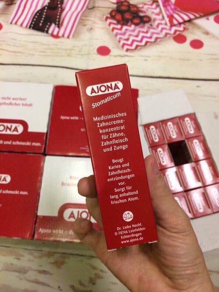 [HCM]Kem đánh răng y tế của Đức – AJONA