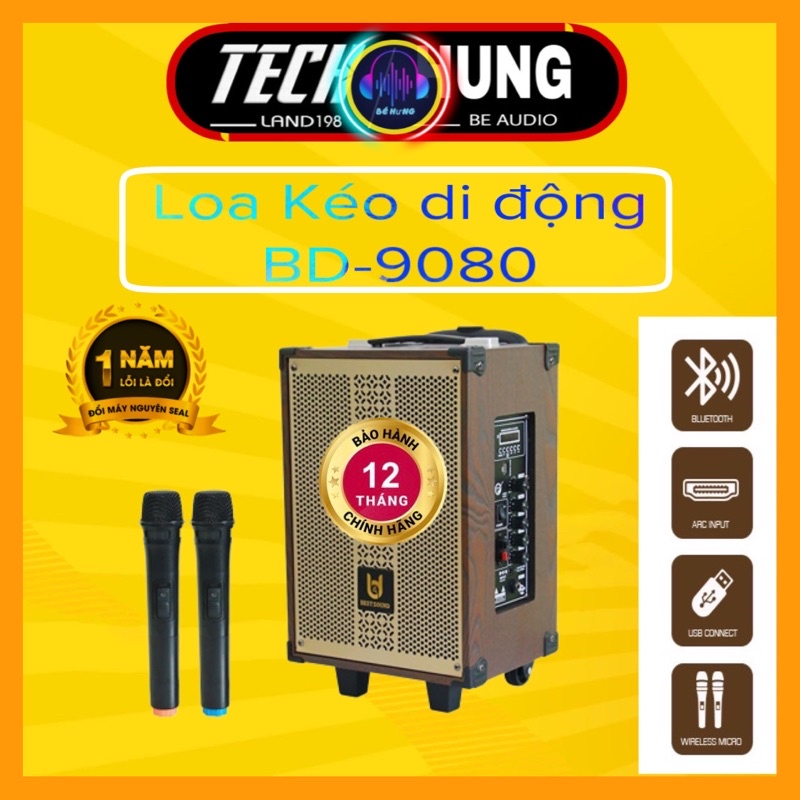 Which type of speaker should I buy, Sing Karaoke or sing cheaply with quality, BEST SOUND BD 9080 Bluetooth Wood Pull Speaker, 25cm Bass, 40W Power With 1 Wireless Microphone, Strong Bass, Bright Treble, Serve Sing Karaoke Family, Karaoke Outdoor