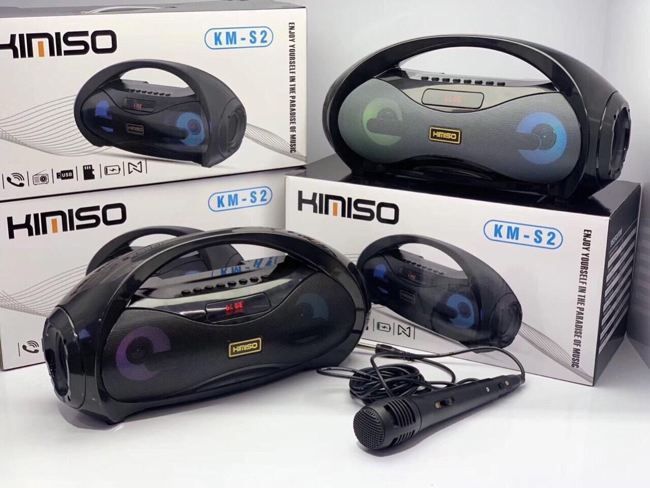 Loa bluetooth karaoke Kimiso KM-S1 kèm míc