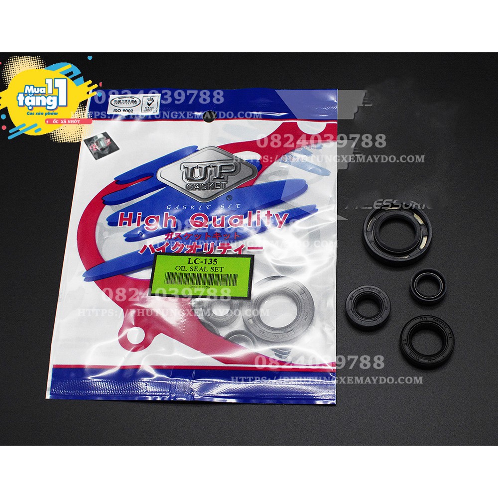 Bộ Phốt Nhớt Máy Up Cho Exciter Các Đời
