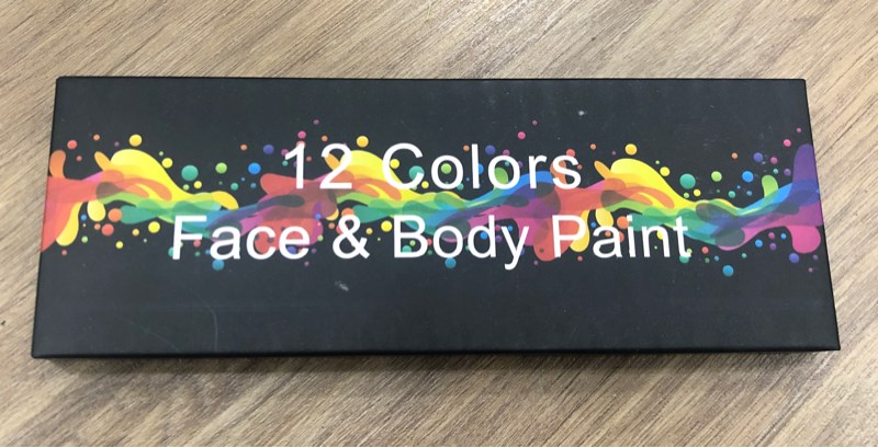 Màu vẽ Body Paint 12 màu (Hộp) Colormate