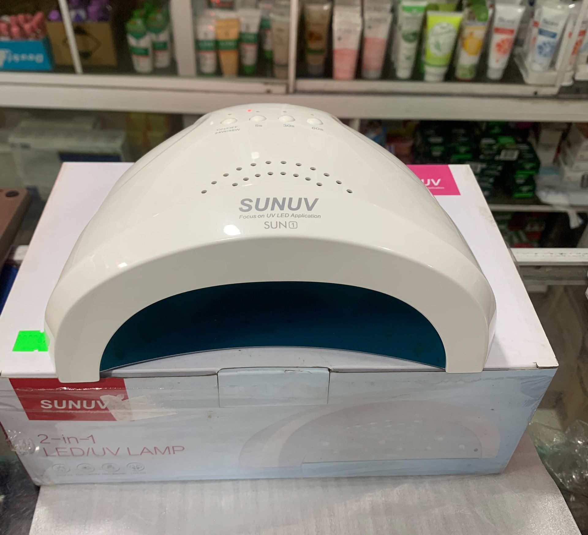 [HCM]Máy hơ sơn gel cảm ứng  SUNUV Sun One 24W đèn LED/UV