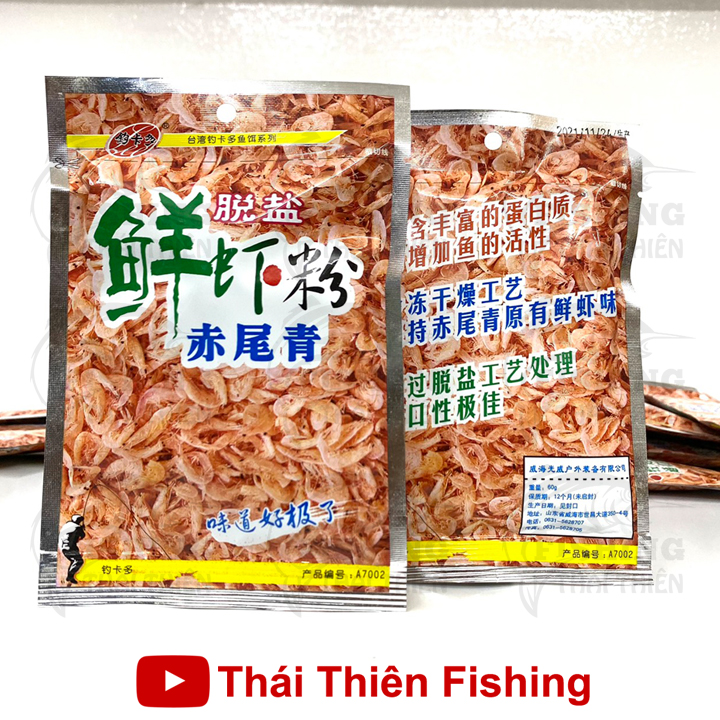 Combo 2 Gói Tôm Nam Cực Mồi Câu Đơn Đài Cá Chép, Rô Phi