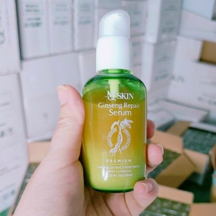 Tinh chất tái tạo da serum thay da nhân sâm MQSKIN VIP cao cấp không sưng phục hồi da hư tổn 80ml