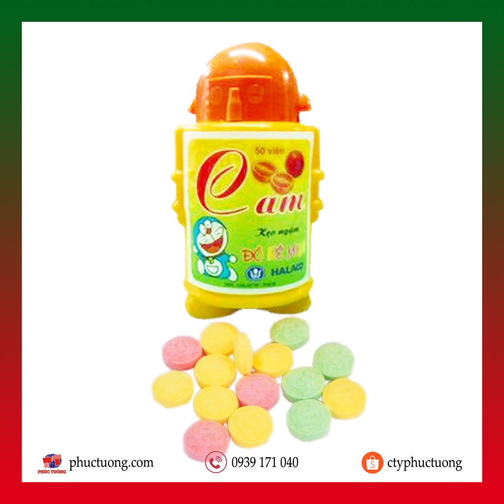 Kẹo Vitamin C Đôremon, C thú vịt