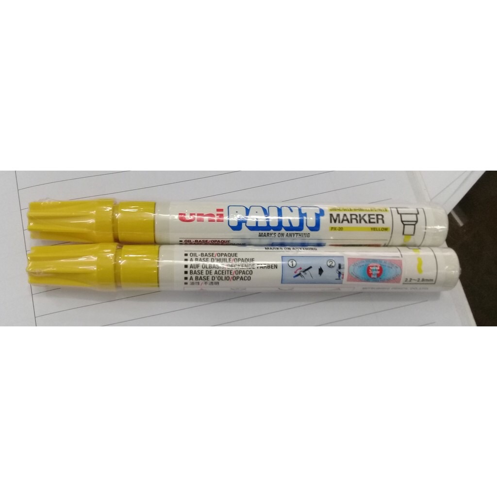 Bút sơn Uni Paint Marker PX20 nét 2.2-2.8mm