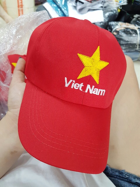 Mũ (nón) cờ đỏ sao vàng Việt Nam